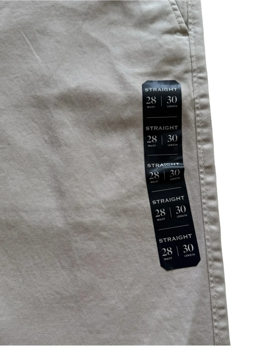 J.Crew Chino Pants Mens 28x30 Gray Flex Straight Fit H3186 NWT